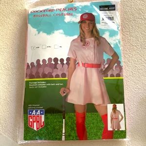 Rockford Peaches Baseball Costume